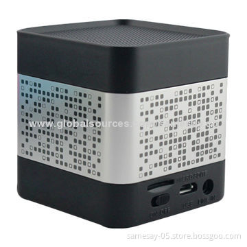 Bluetooth Wireless Mini Portable Speaker for iPhone, iPad, MP3, 1.5W Output Power